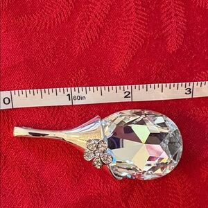 Sparkling Silver and Crystal Pendant